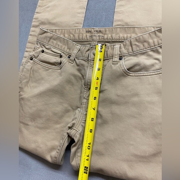 Banana Republic Travel Jeans Mens 30x28 Khaki Workwear Stretch Outdoor - Picture 7 of 14